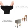Unique Bargains Knitted Non-Slip Durable Chair Leg Socks Floor Protector 8 Pcs - 4 of 4