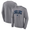 NFL Dallas Cowboys Men's Gray Long Sleeve Crew Fleece Hoodie - 3 of 3