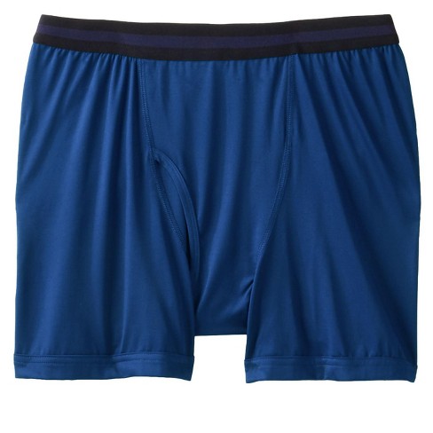 Hanes Premium Men's Comfort Flex Fit Boxer Briefs 3pk - Blue : Target