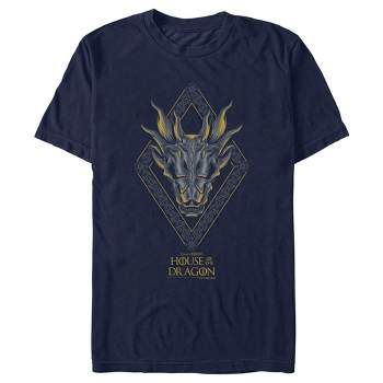 Men's Game of Thrones: House of the Dragon Skull Diamond T-Shirt