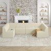 130.32" Modern Minimalist Corduroy U-Shape Modular Sectional Sofa, No Assembly Needed, 6-piece Free Combination Sofa - 2 of 4