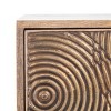 Solene 1 Drawer Nightstand - Natural/Brass - Safavieh. - 2 of 4