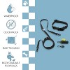 THE LICKER STORE Luna 8FT Adjustable 6-in-1 Waterproof Hands-Free Leash and Collar with LED Flashlight, Bag Dispenser, and Poop Bag Holder - 3 of 4