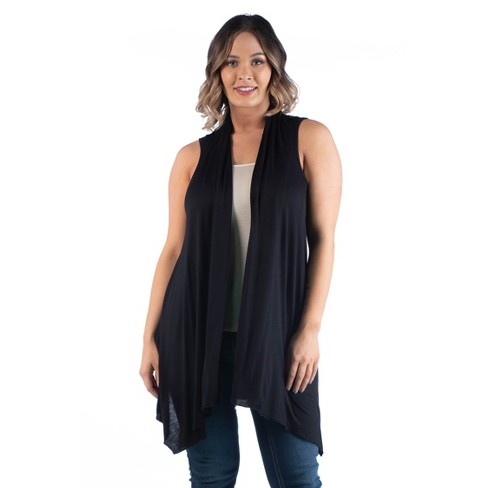 Open Front Plus Size Cardigan - image 1 of 4