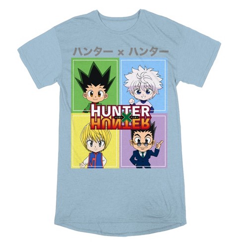 Hunter X Hunter Key Characters Women's Black Crop- : Target