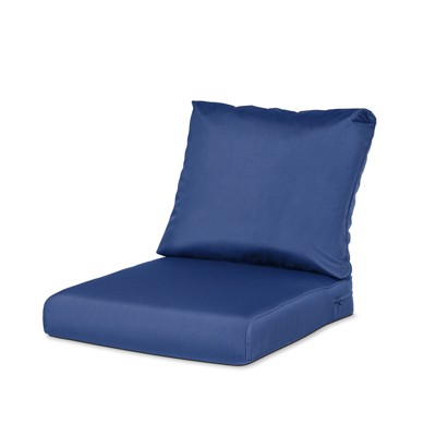 Aoodor Outdoor Chair Cushions Set, Outdoor Deep Seat Cushions with Handle & Adjustable Straps