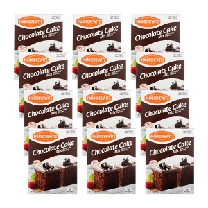 Manischewitz Chocolate Cake Mix With Fudge Frosting - Case of 12/12 oz - 1 of 4