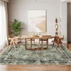 Fulvari Washable Runner Rug,Non-Slip Boho Vintage Hallway Rug with Rubber Backing, Stain Resistant Distressed Carpet Runner for Kitchen - 2 of 4