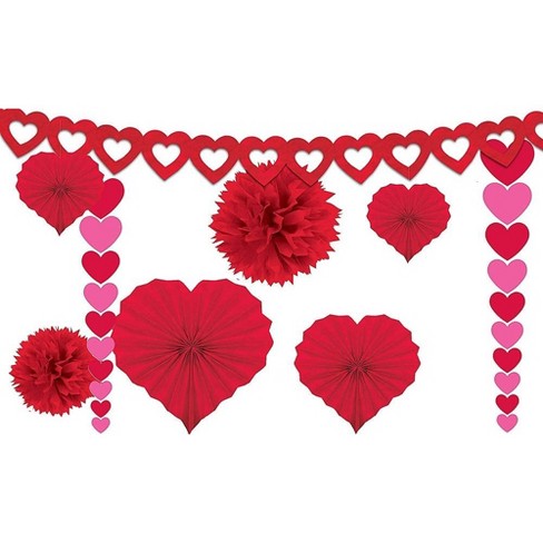 Amscan Blushing Valentine's Day Paper Party Decoration - image 1 of 4