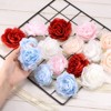 Unique Bargains Silk Artificial Peony Flower Heads Decorations - 4 of 4
