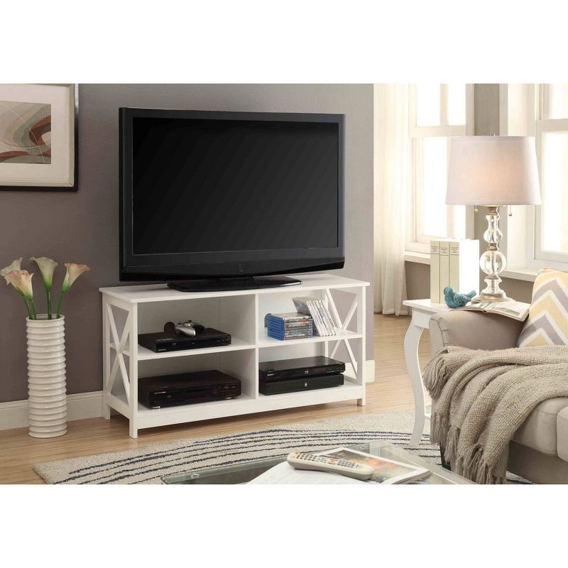 Oxford TV Stand for TVs up to 46&#34; White - Breighton Home, 3 of 6
