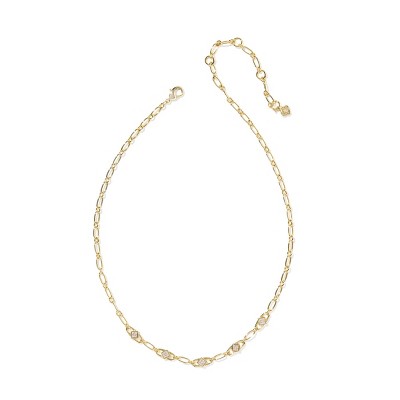 Kendra Scott Belle Cubic Zirconia Chain Necklace