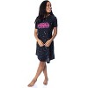 Star Wars Women's Neon Logo Nightgown Pajama Sleep Shirt Black - 2 of 4