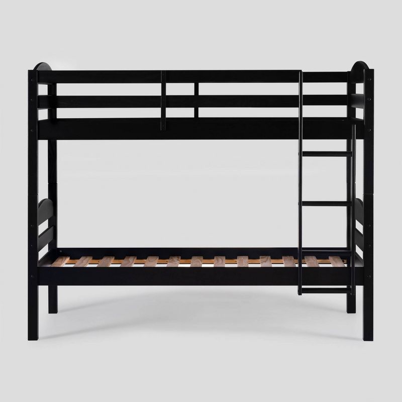 Twin Over Twin Solid Wood Kids' Bunk Bed - Saracina Home, 1 of 7