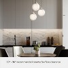 3-Light Hepburn Cased White Glass Round Pendant Cluster Ceiling Light - Hunter Fan - 4 of 4