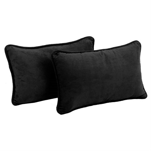 Blazing Needles Indoor Throw Pillows Black Target