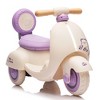Dexmalle Kids Ride Motorcycle with Parents Control,Purple - 2 of 4