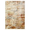 Washable Area Rug Modern Abstract Floor Carpet with Non-Slip Backing - 4 of 4