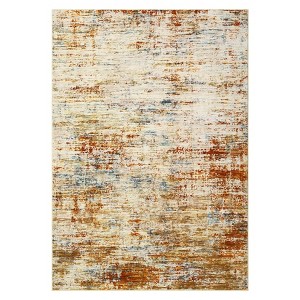 Washable Modern Abstract Living Room Bedroom Rugs, Indoor Contemporary Non Slip Floor Cover for Dining Room Home Office - 1 of 4
