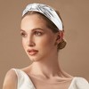 Unique Bargains Women's Elegant Glossy Knotted Wide Hairband 6.69"x5.12" 1 Pc - 2 of 3