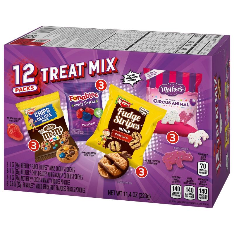 Keebler Sweet Treats Cookies Variety Pack - 11.4oz/12pk, 4 of 7