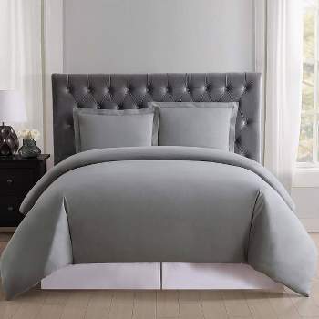 Milo Plaid Flannel Comforter Set Gray - Truly Soft : Target