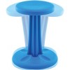 16" Junior Wobble Chair Blue - Kore: Active Sitting Stool, Kids Wobbler, Plastic Frame, 275 lb Capacity - 2 of 4