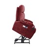 Fabric Lay Flat Power Lift Recliner Chair with Dual OKIN Motors, Infinite Position, Massage and Heat - 3 of 4