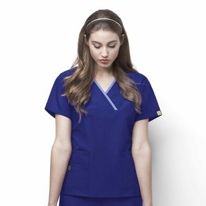 Wink Origins Charlie-Women's Y-Neck Fashion Scrub Top - 1 of 1