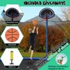 Infans 12FT Recreational Trampoline W/Inner Enclosure Net Basketball Hoop Ladder - 3 of 4