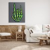 Stupell Industries Rock On Skeleton Hand Canvas Art - 3 of 4