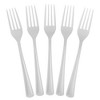 Exquisite Solid Color Plastic Utensil Cutlery Set Forks Spoons Knives- 150 Pack - image 3 of 4