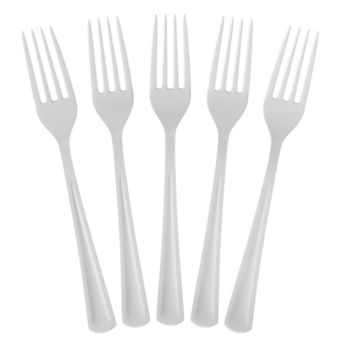 Plastic Forks - Black Plastic Disposable Fork