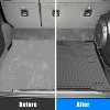 Cargo Liner, All-Weather Premium Truck Mat Compatible, Heavy Duty TPE Trunk Liner & Rear Floor Mat with Non-Slip Design, Black - 2 of 4