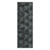 Area Rug Washable Non Slip Low Pile Rug Soft Faux Wool Non Shedding Floor Carpet, Stain Resistant Modern Abstract Rug for Bedroom, Living Room, Green - 3 of 4