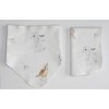 STINA & MAE Snuggle Bunny Snuggle Bib/Burp Cloth Set - 2pk - 2 of 2