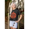 Halloween Pumpkin NASA Jack O Lantern Graphic T Shirt Men or Women Brisco Brands - 4 of 4