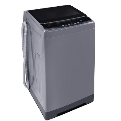 Photo 1 of Comfee 1.6-cu ft High Efficiency Portable Impeller Top-Load Washer (Grey)