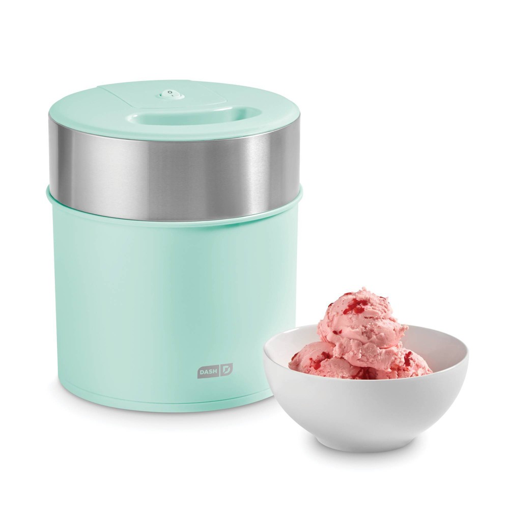 Photos - Yoghurt / Ice Cream Maker Dash 2qt Deluxe Gelato & Ice Cream Maker Aqua