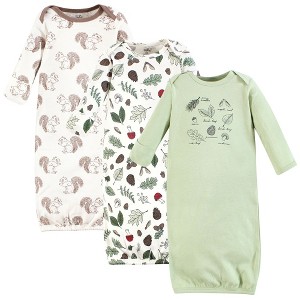Touched by Nature Organic Cotton Gowns, Forest Explorer - 1 of 4