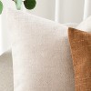 LISM Throw Pillow Covers 2-Pack Chenille Decorative Pillowcases Accent Cushion Cover for Home - 2 of 4