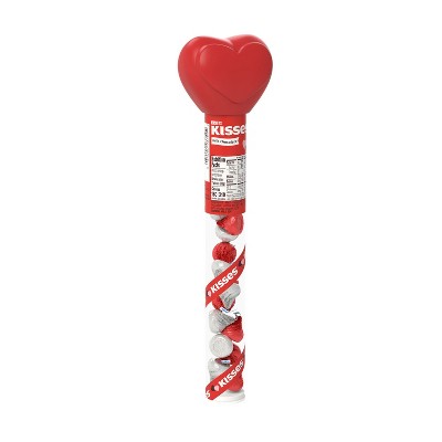 Hershey's Kisses Valentine's Milk Chocolate Heart Cane - 2.24oz
