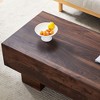 NicBex Modern Rectangle Marble Coffee Table Textured Surface Accent Table for Living Room, Bedroom - 4 of 4
