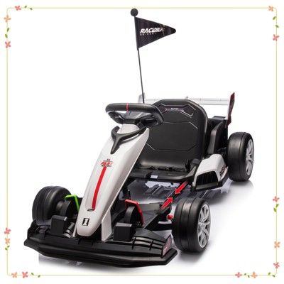 Electric Go Kart for Kids 3-8 - High Speed Drift Kart, 24V Battery Powered