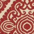 red/creme