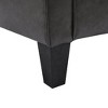 Accent Chairs, Comfy Sofa Chair, Armchair for Reading, Living Room, Bedroom, Office,Waiting Room, PU leather, Dark Grey - 2 of 4