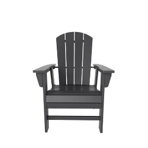 WestinTrends Outdoor Patio Adirondack Dining Chair Weather Resistant - 1 of 4