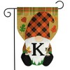 Briarwood Lane Fall Garden Flag 12x18 For Outdoor Fall Gnome Burlap Monogram Letter K For Fall Garden Flag Flags For Outside - 2 of 4