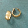 Ross-Simons 18kt Gold Over Sterling Wide Hoop Earrings - 3 of 4