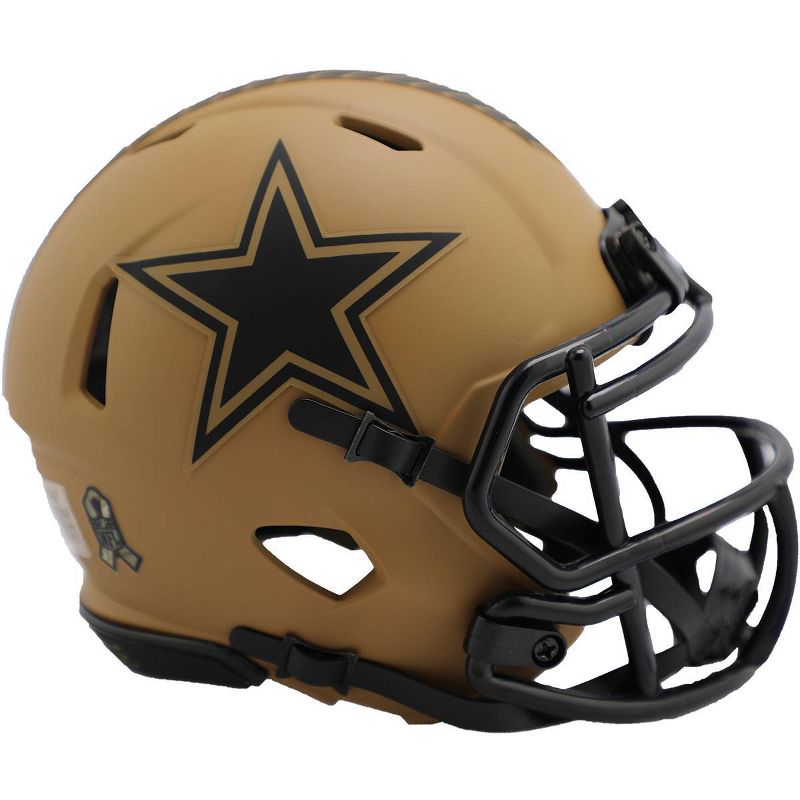 NFL Dallas Cowboys Salute to Service Mini Helmet, 1 of 4